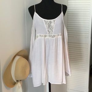 White off shoulder dress